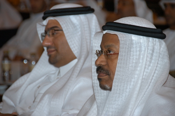 Mr Adnan Bin Abdullah Al Naim and H.E. Mr.  Mohammed Omar Abdullah 