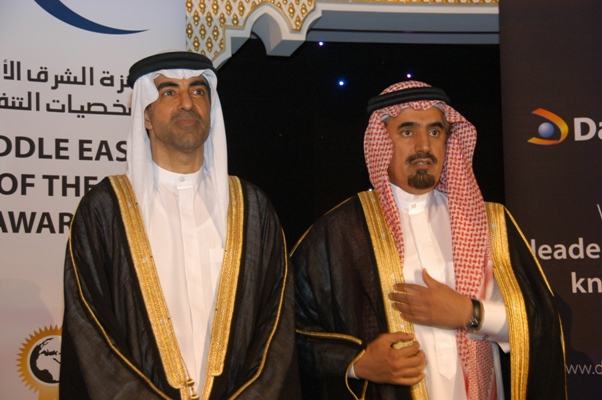 His Excellency Dr. Hanif Hassan, UAE Minister of Education with Dr. Abdullah bin Abdul Rahman Al-Othman, President, King Saud University, KSA. 